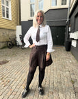 Luna Pocket Pleat Skirt i '- - - - i polyester, skjørt fra Co'couture hos Image Mandal