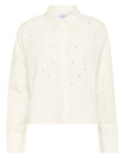 Lupinasz Shirt i hvit bakfra, bluse fra Saint Tropez hos Image Mandal