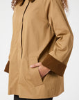 Anastacia Cord Jacket på modell, yttertøy fra Neo Noir hos Image Mandal