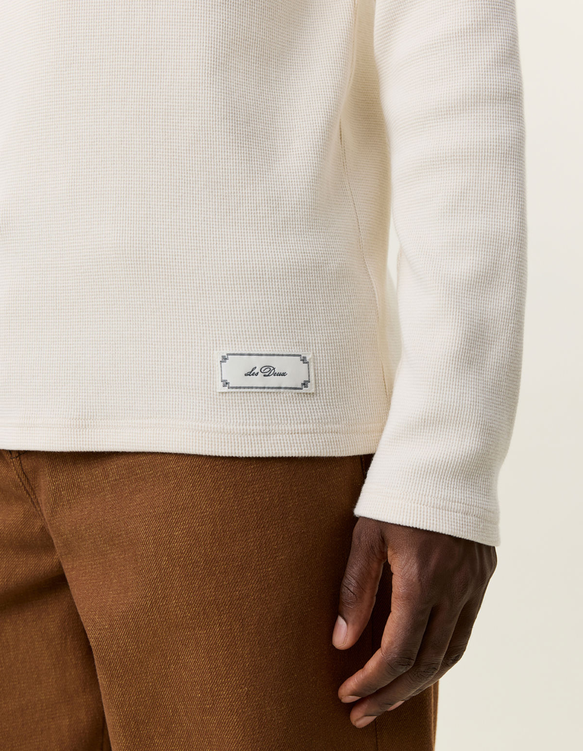 Label Waffle Ls T-Shirt