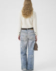 Gzcurie Cardigan i egret stylet antrekk, cardigan fra Gestuz hos Image Mandal