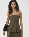 Gzstacy Pleat Corsage
