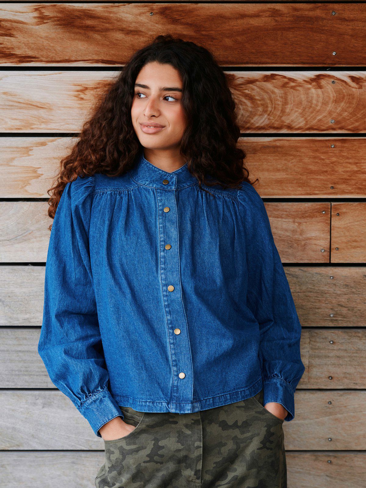 Melya Denim Shirt