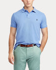 Basic Mesh Ssl Knit i blå styling-inspirasjon, piké fra Polo Ralph Lauren hos Image Mandal