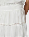Felicia S Voile Skirt i hvit stylet antrekk, skjørt fra Neo Noir hos Image Mandal