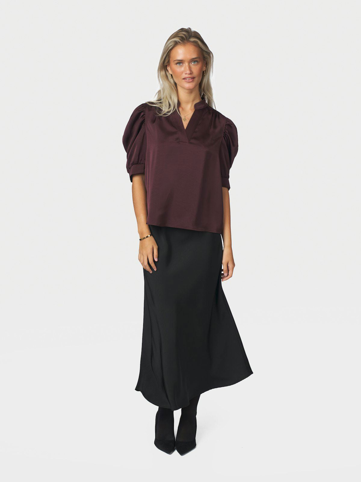 Roella Heavy Sateen Blouse