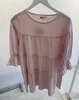 Indiana Dress i Washed Pink Checked fra Once Untold hos Image Mandal