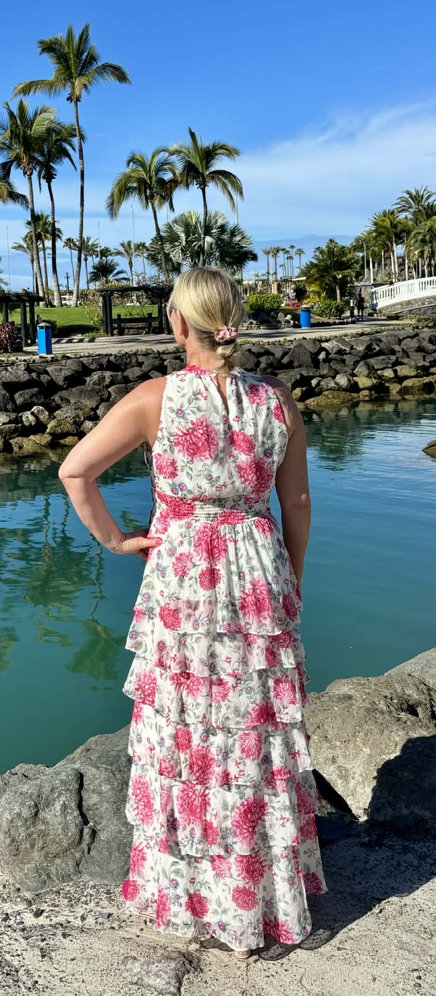 Marli Big Flower Dress styling-inspirasjon, kjole fra Neo Noir hos Image Mandal
