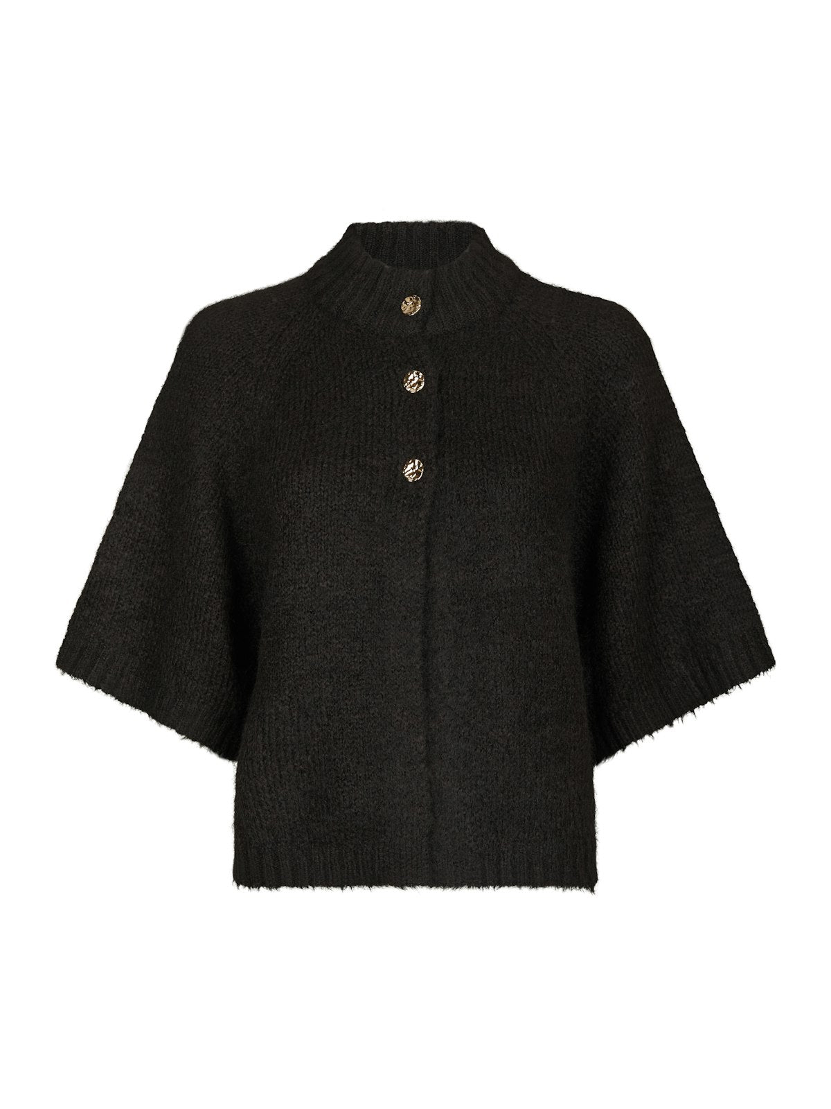 benuuta fluffy knit cardigan