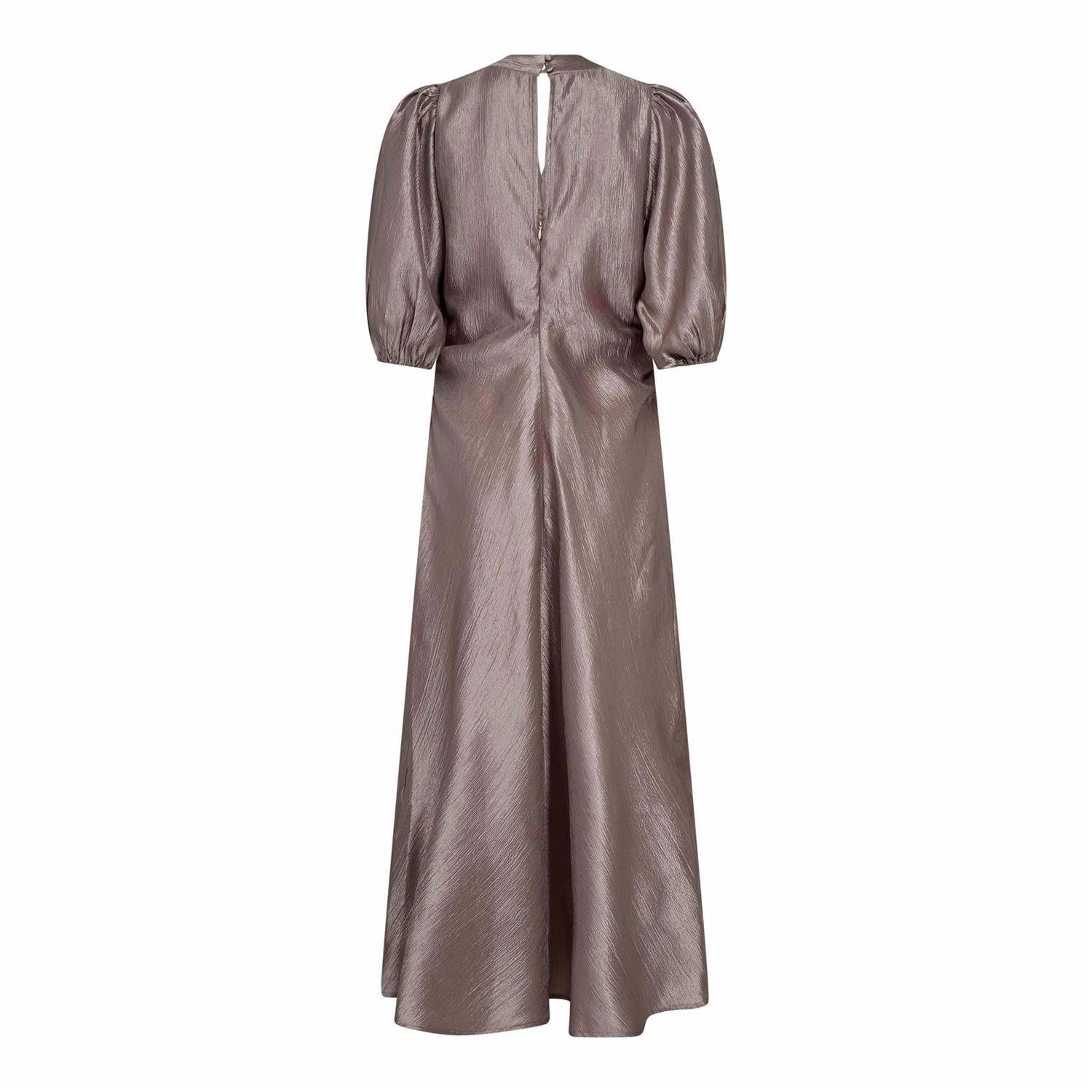 Ringcocc Dress i bisquit sett fra siden, kjole fra Co'couture hos Image Mandal
