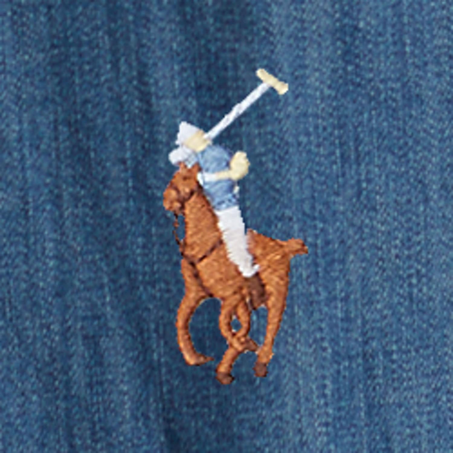 Cotton T-Shirt i marineblå bilde 11, skjorte fra Polo Ralph Lauren hos Image Mandal