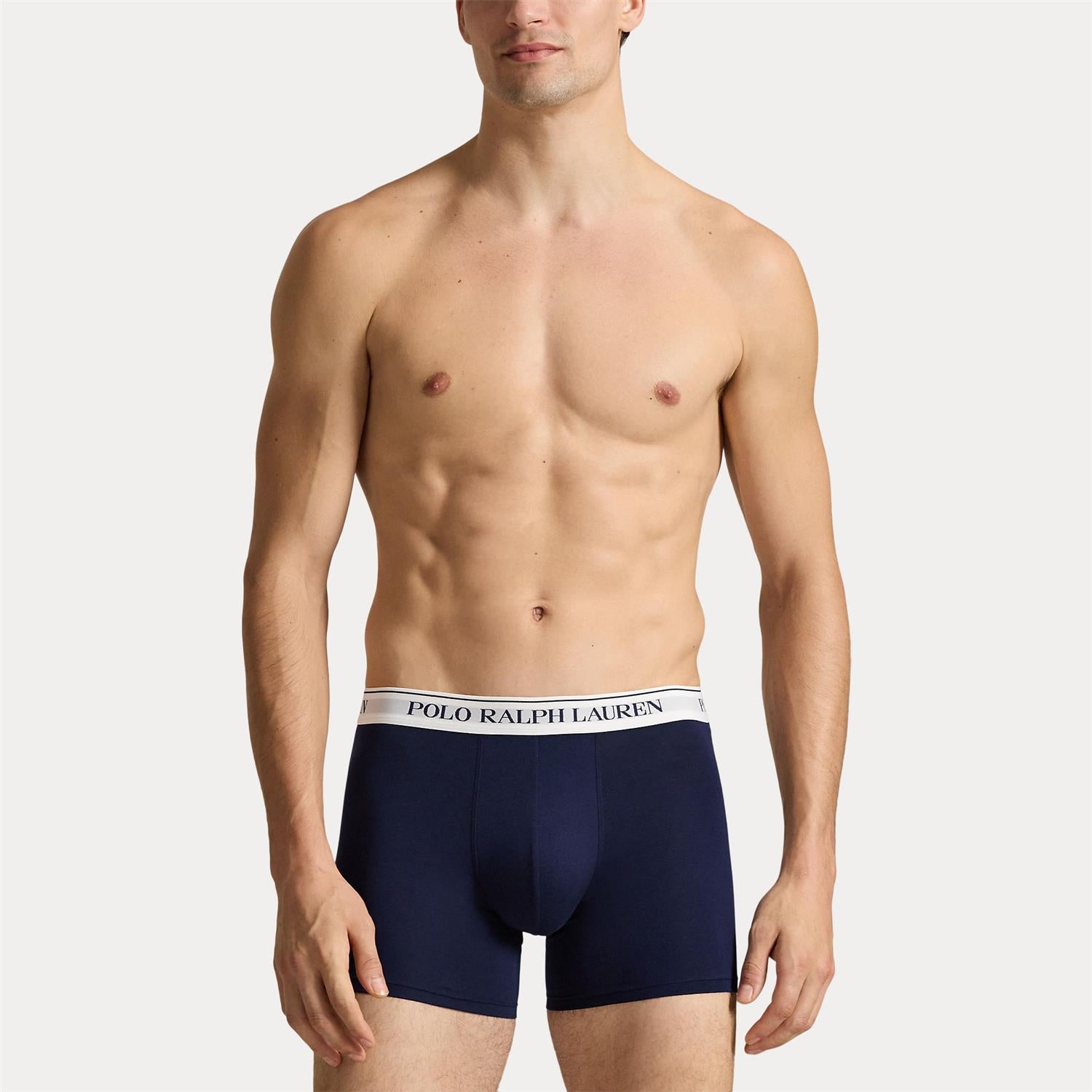 Boxer Brief-3 Pack-Boxer Brief i multi sett fra siden, undertøy fra Polo Ralph Lauren hos Image Mandal