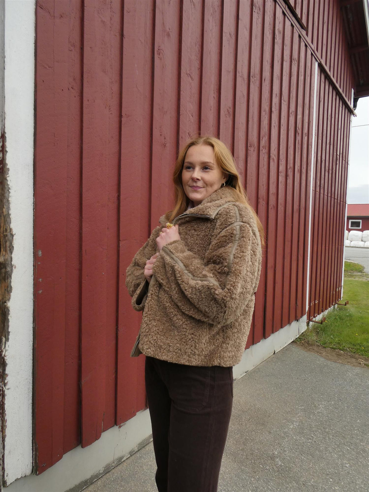 Nida Faux Fur Jacket