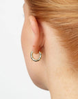 Hildur - Organic Hoop Earrings Stainless Steel