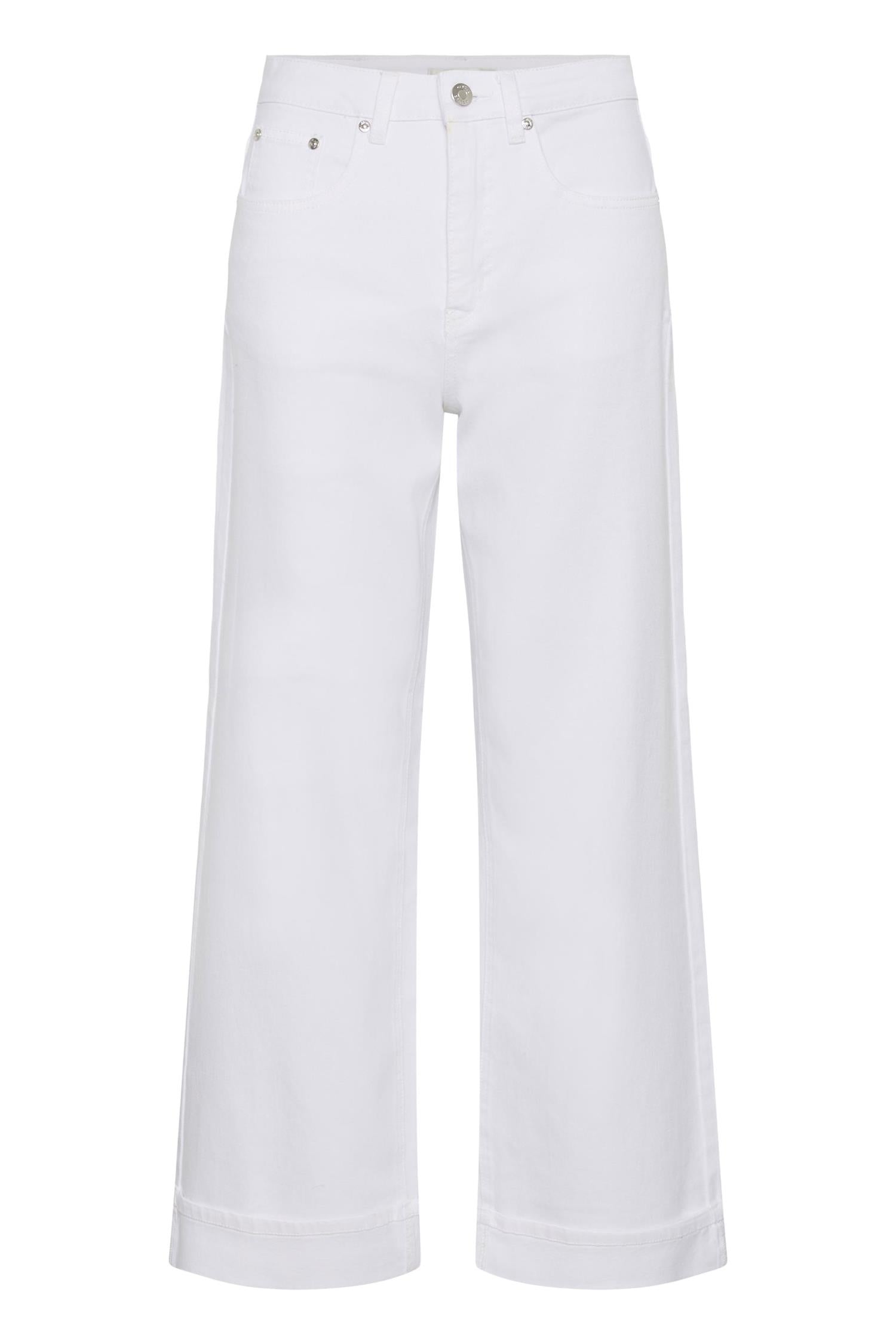 Gzlivia Hw Jeans i hvit wash alternativt utsnitt, bukse fra Gestuz hos Image Mandal