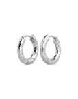 Hildur - Organic Hoop Earrings Stainless Steel