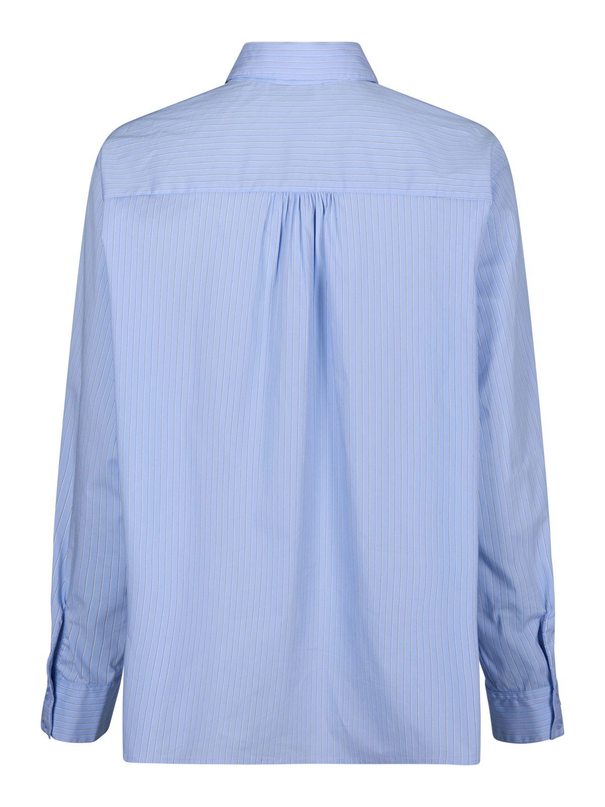 Rochelle Scarf Fine Stripe Shirt