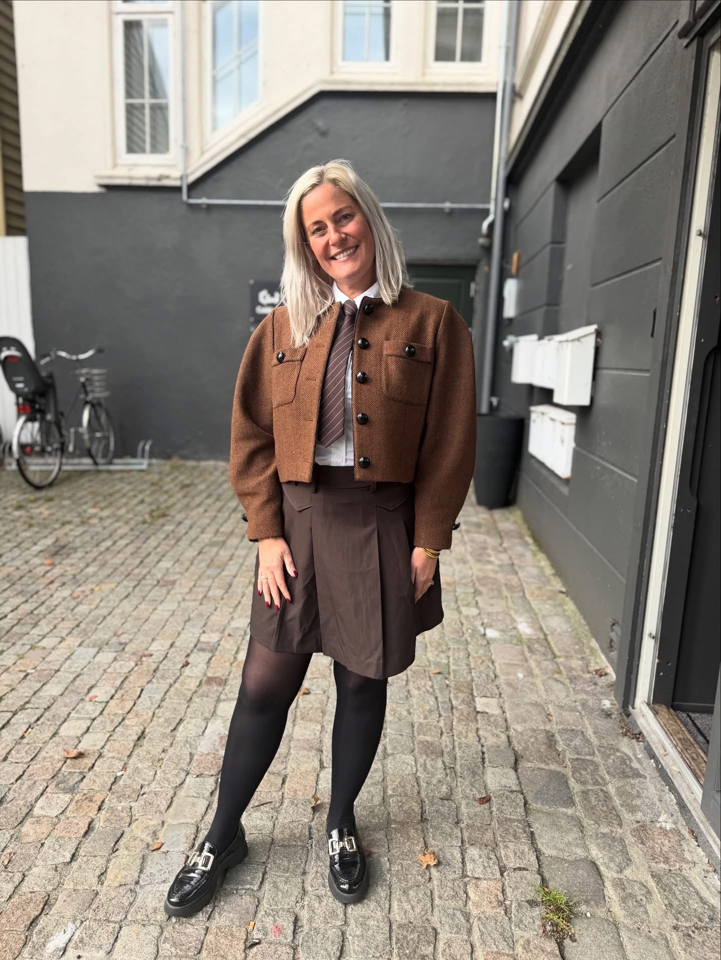 Luna Pocket Pleat Skirt detaljbilde, skjørt fra Co'couture hos Image Mandal