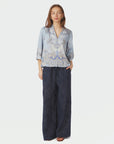 Roselle Artist Paisley Blouse