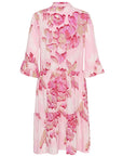 Edasz Dress i poppy shaded flower på modell, kjole fra Saint Tropez hos Image Mandal