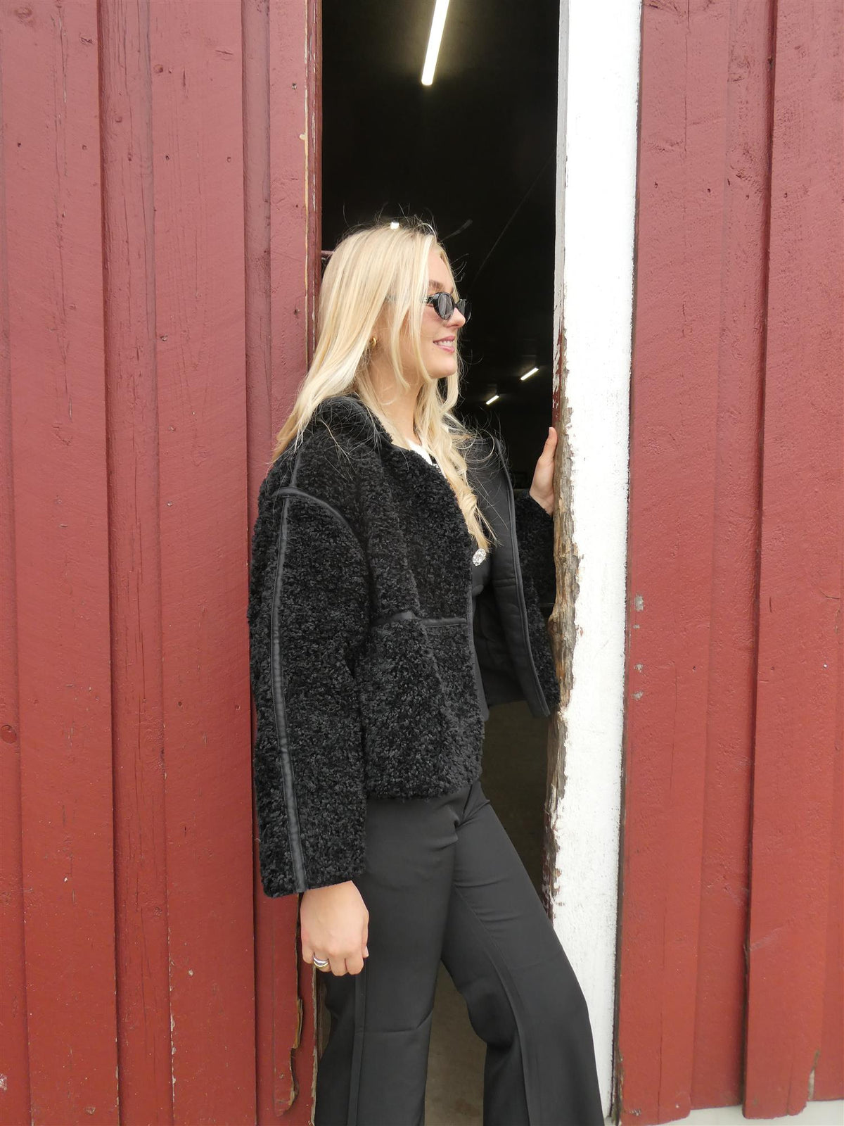 Castor Faux Fur Jacket