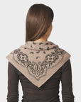 Adelina Paisley Knit Scarf