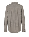 Dalinna M Shirt i brun sett fra siden, skjorte fra MBYM hos Image Mandal