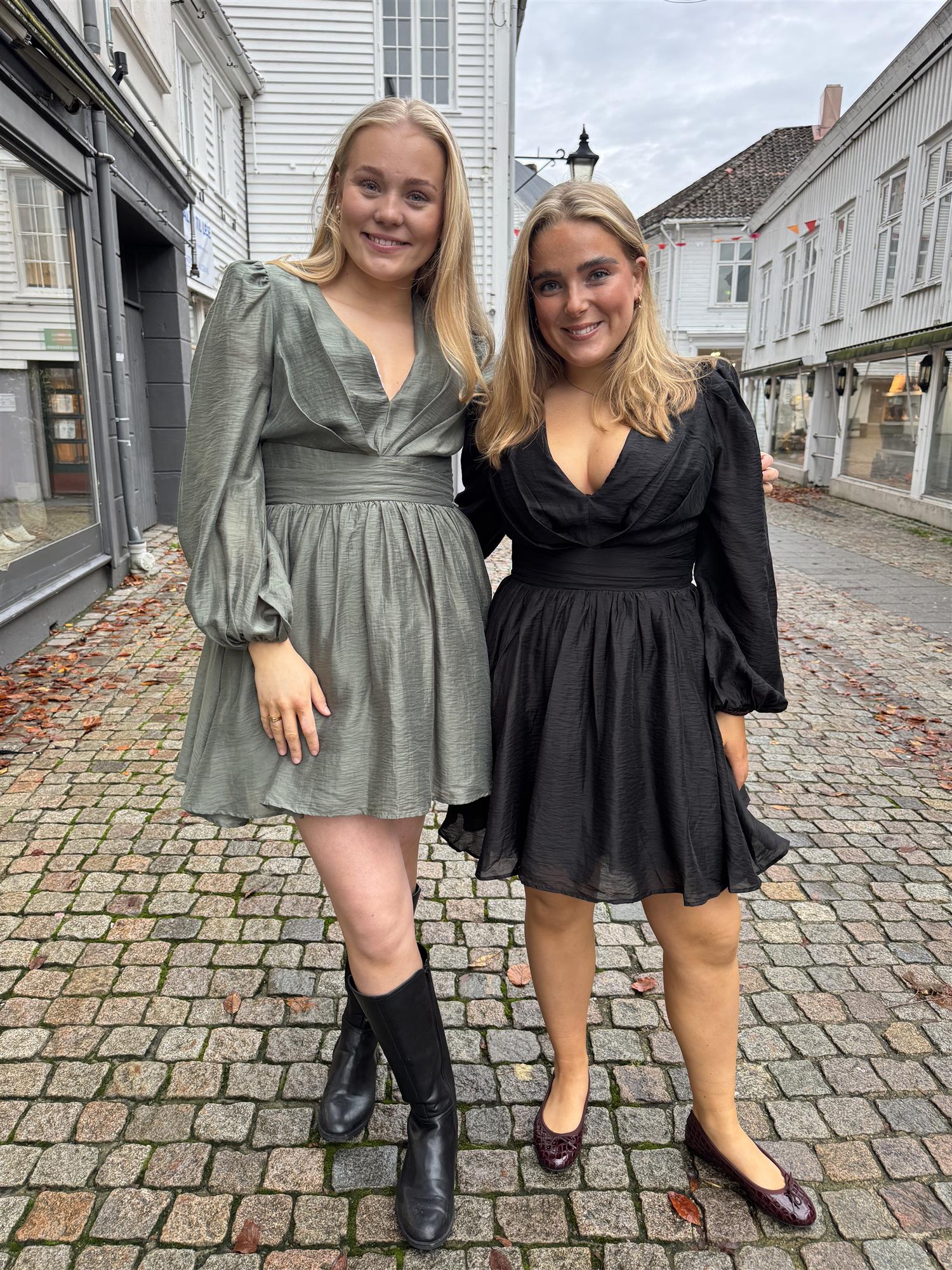 Maeve Kjole i grønn ekstra vinkel, kjole fra Golightly hos Image Mandal