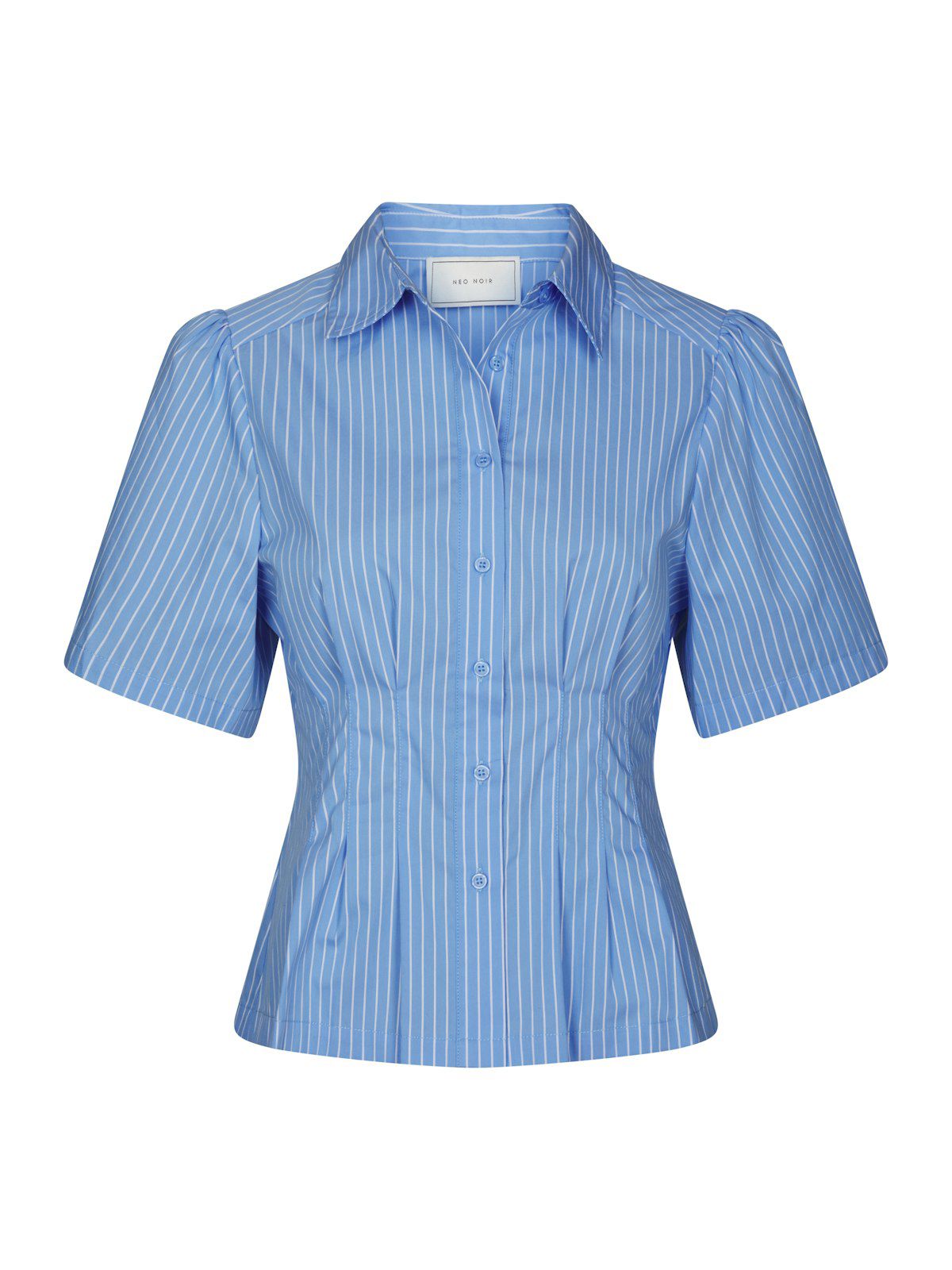 Balara Stripe Poplin Shirt alternativt utsnitt, skjorte fra Neo Noir hos Image Mandal