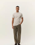 Core Contrast T-Shirt i light sand, t-skjorte fra Les Deux hos Image Mandal