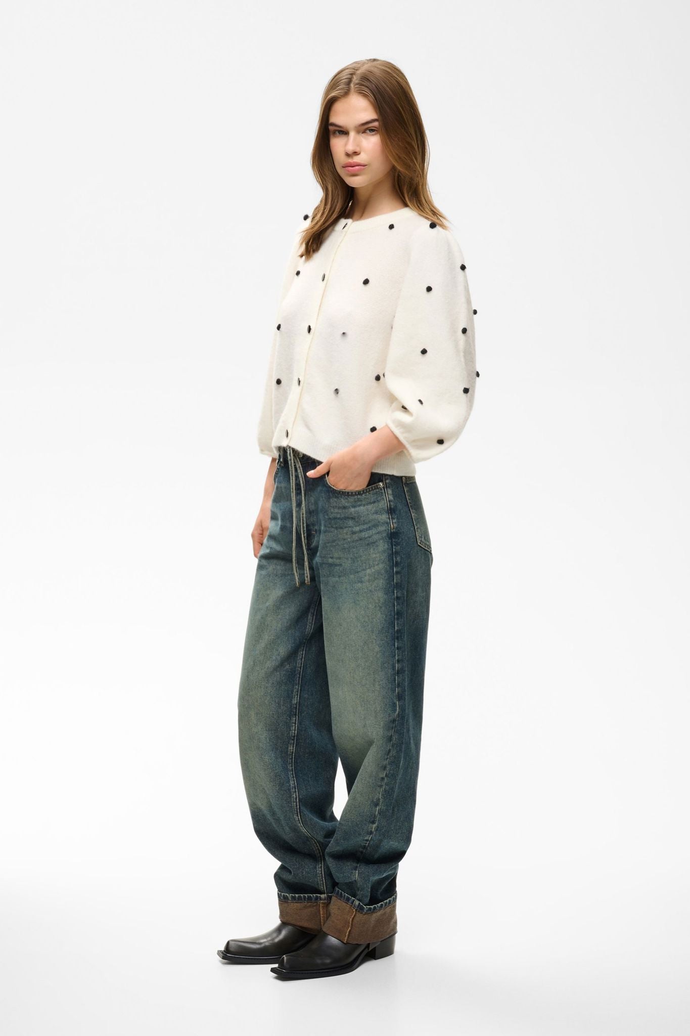 Gzalpha Dot Cardigan