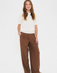 Milasz Ss Pullover i ice bakfra, cardigan fra Saint Tropez hos Image Mandal