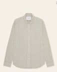 Cotton Linen Shirt i dark sand stylet antrekk, skjorte fra Les Deux hos Image Mandal