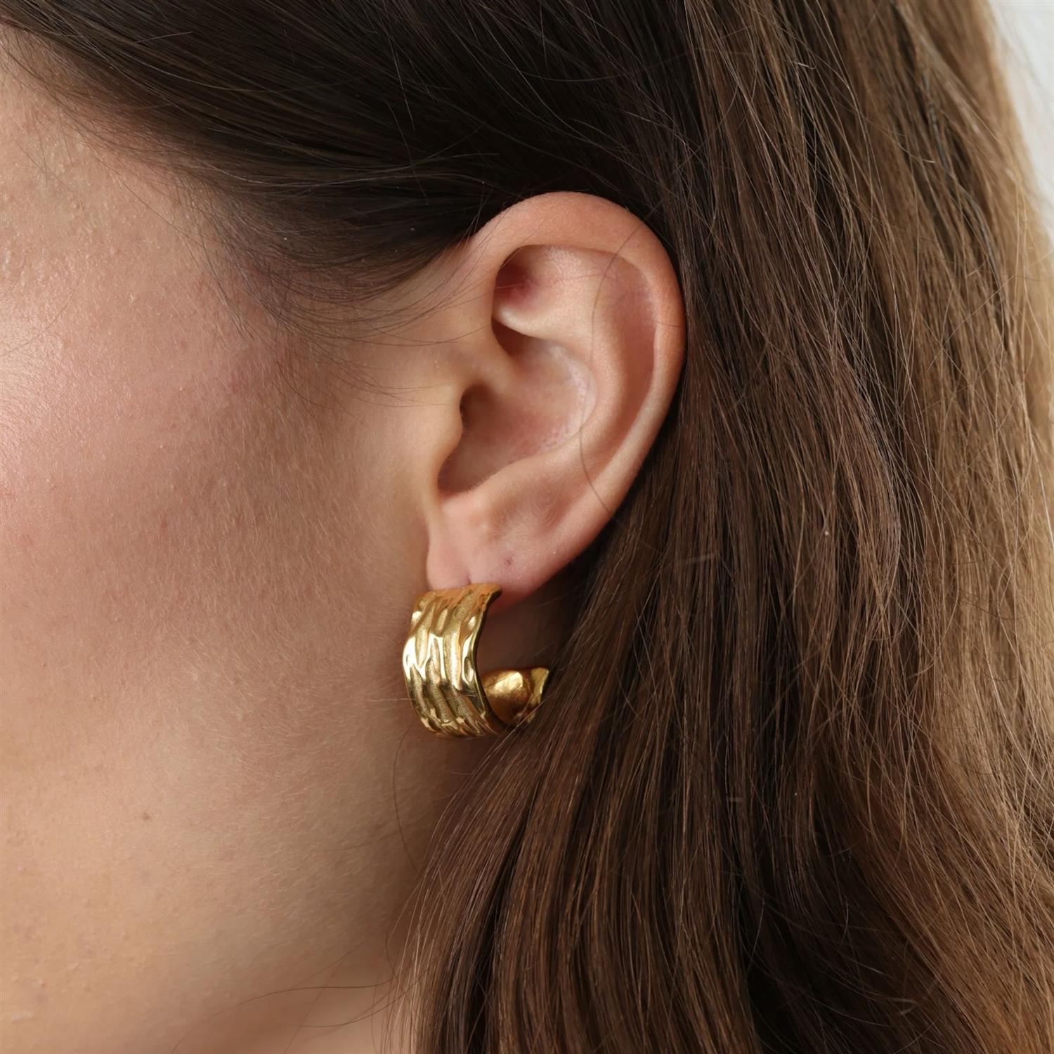 Magela - Organic Earrings Stainless Steel