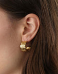 Magela - Organic Earrings Stainless Steel