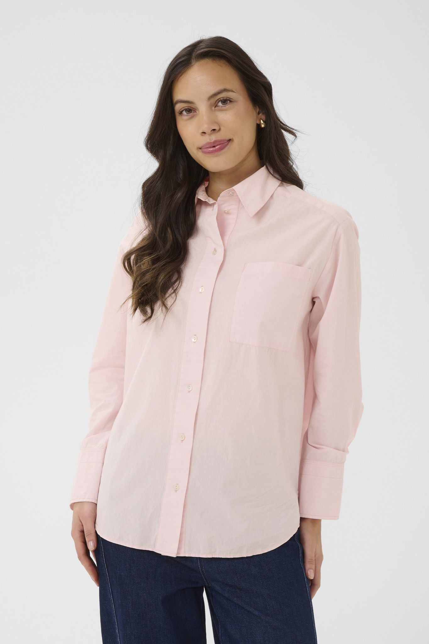 Phyllissz Shirt ekstra vinkel, skjorte fra Saint Tropez hos Image Mandal