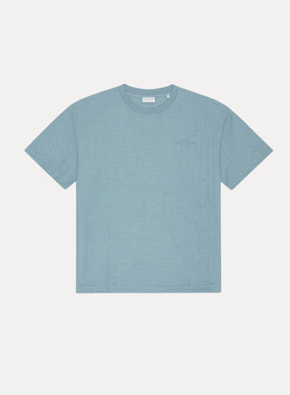 Stripe jaquard t-shirt