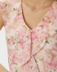 Zella Chiffon Print Dress alternativt utsnitt, kjole fra Neo Noir hos Image Mandal