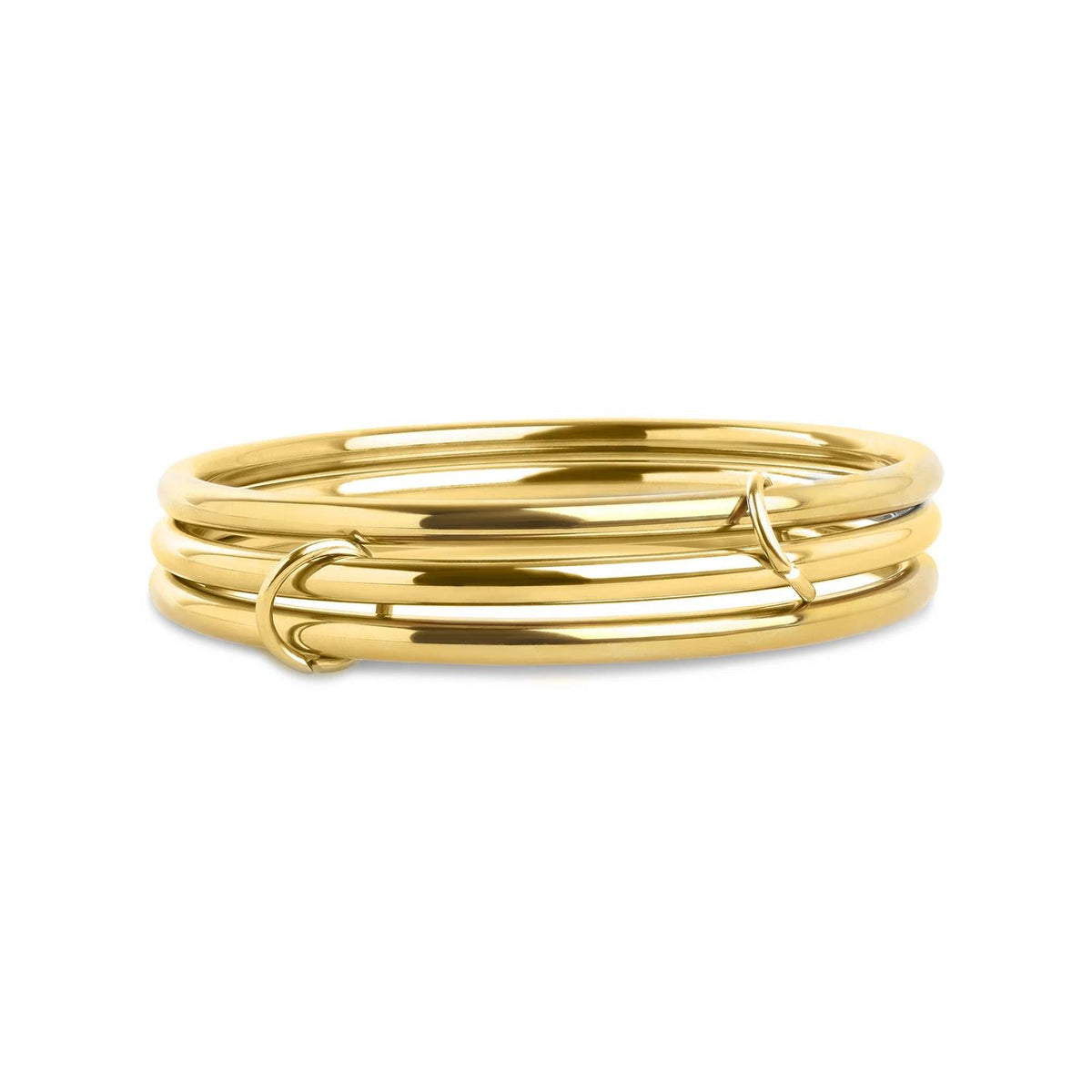 Rory - 3pcs Stacked Bangle Bracelet Stainless Stee