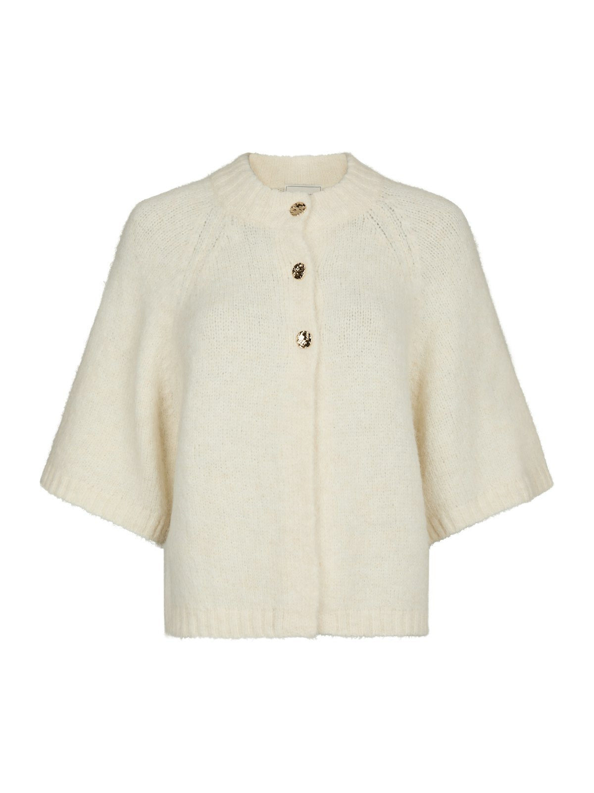 Benuta Fluffy Knit Cardigan i hvit alternativt utsnitt, cardigan fra Neo Noir hos Image Mandal