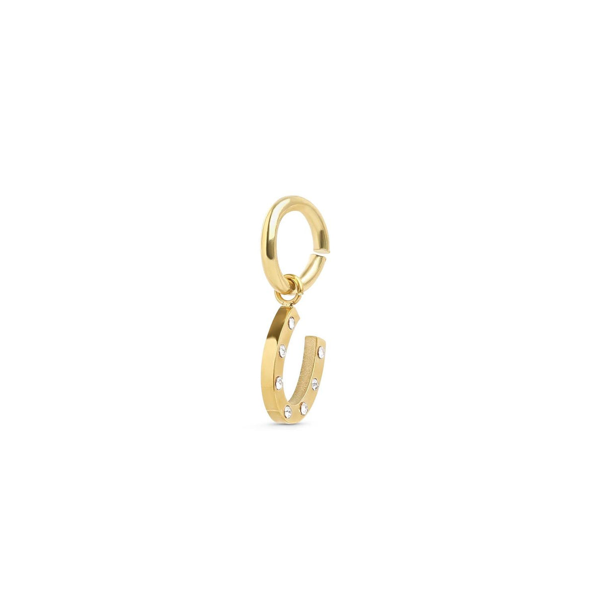 Asher - Horseshoe Charm Stainless Steel
