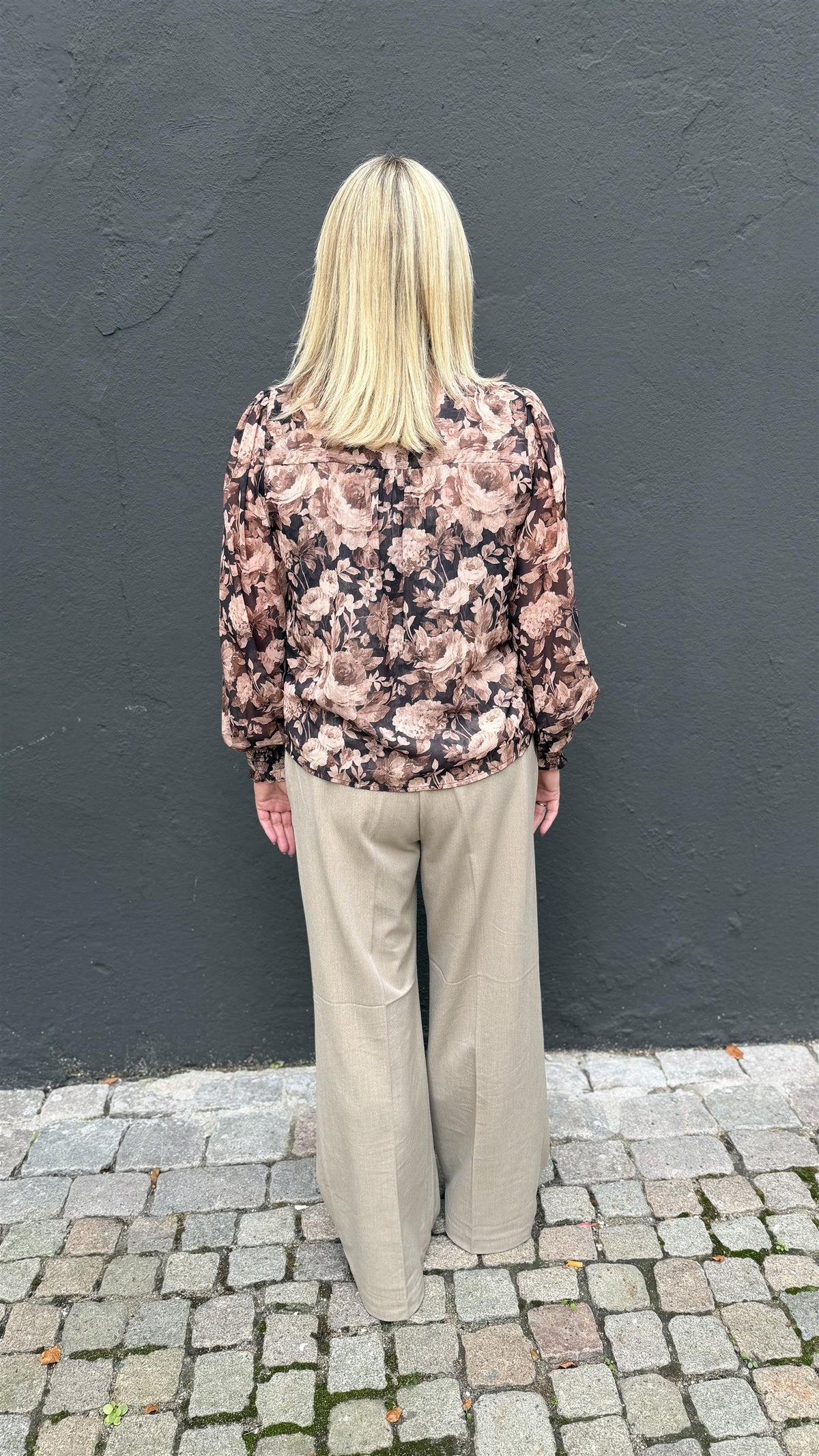 Delsie Vintage Flower Shirt