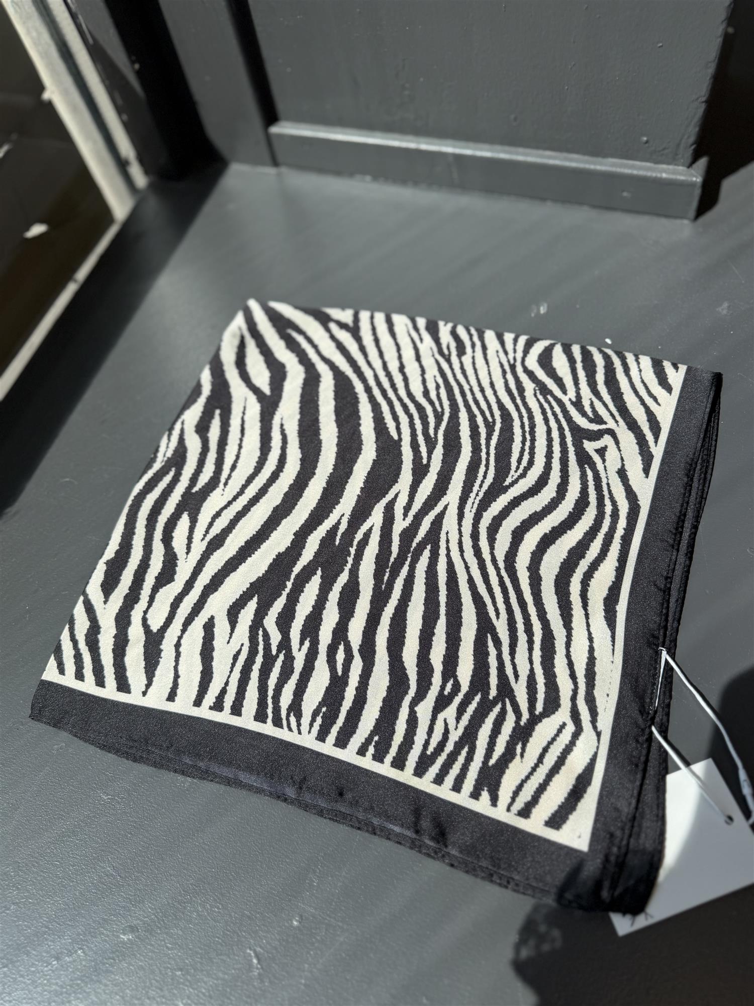 zebra scarf