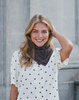 Adelina Paisley Knit Scarf