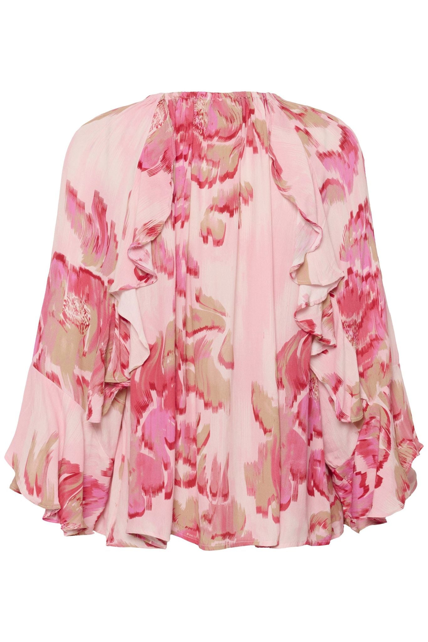 Pollyanasz Blouse på modell, skjorte fra Saint Tropez hos Image Mandal