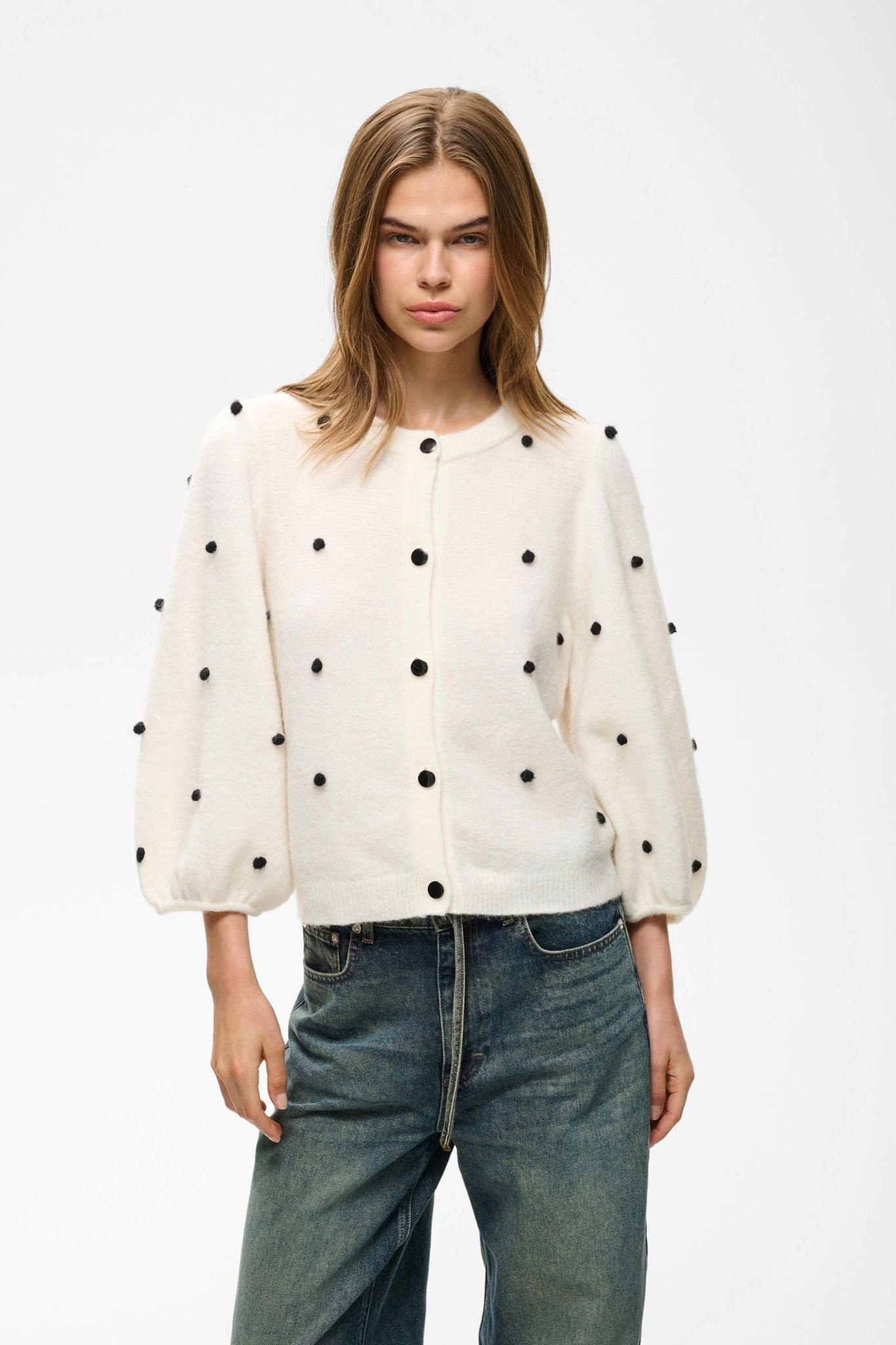 Gzalpha Dot Cardigan