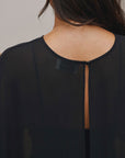 Manufi Chiffon Cape