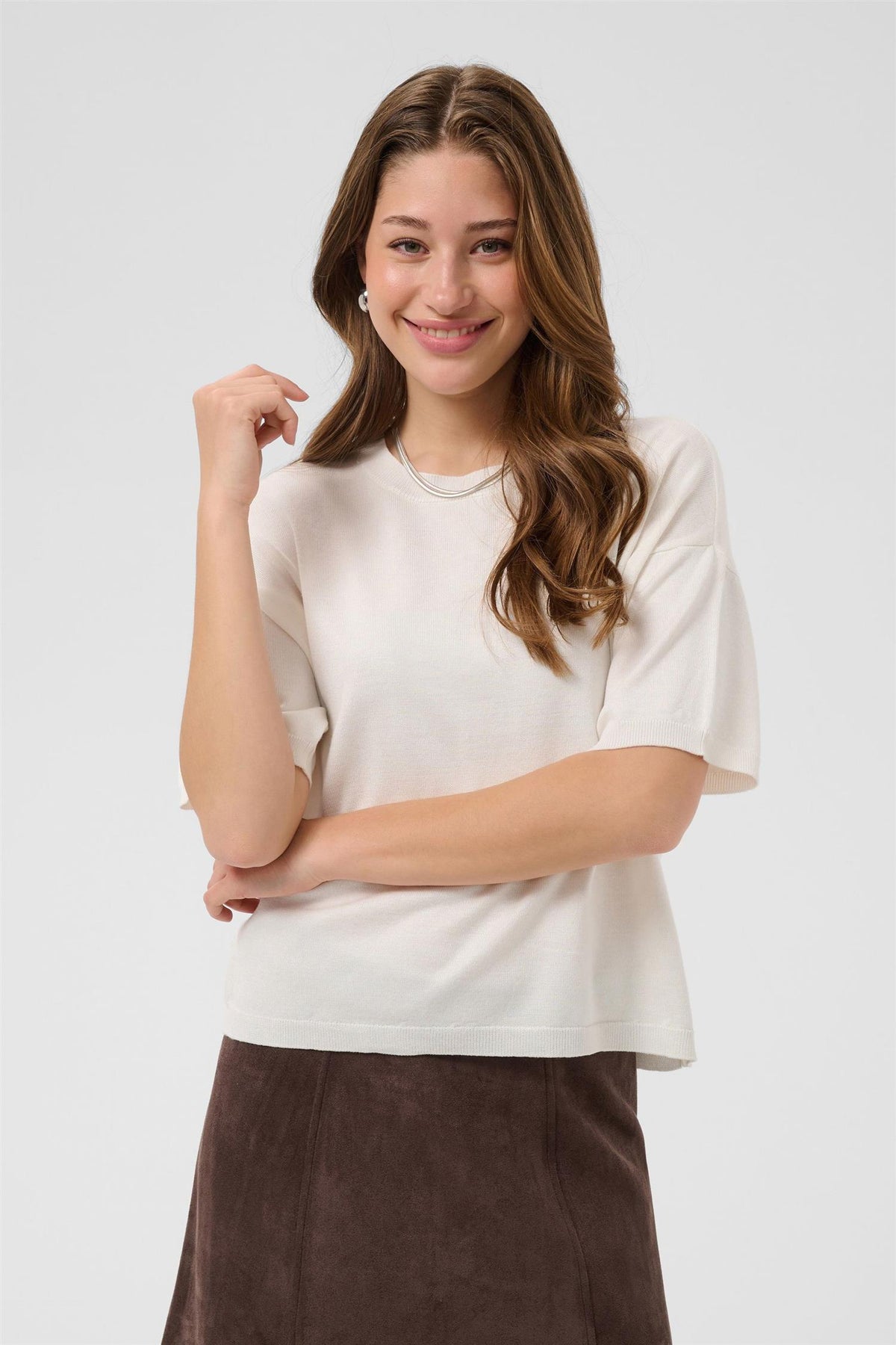 Milasz Boxy Ss Pullover