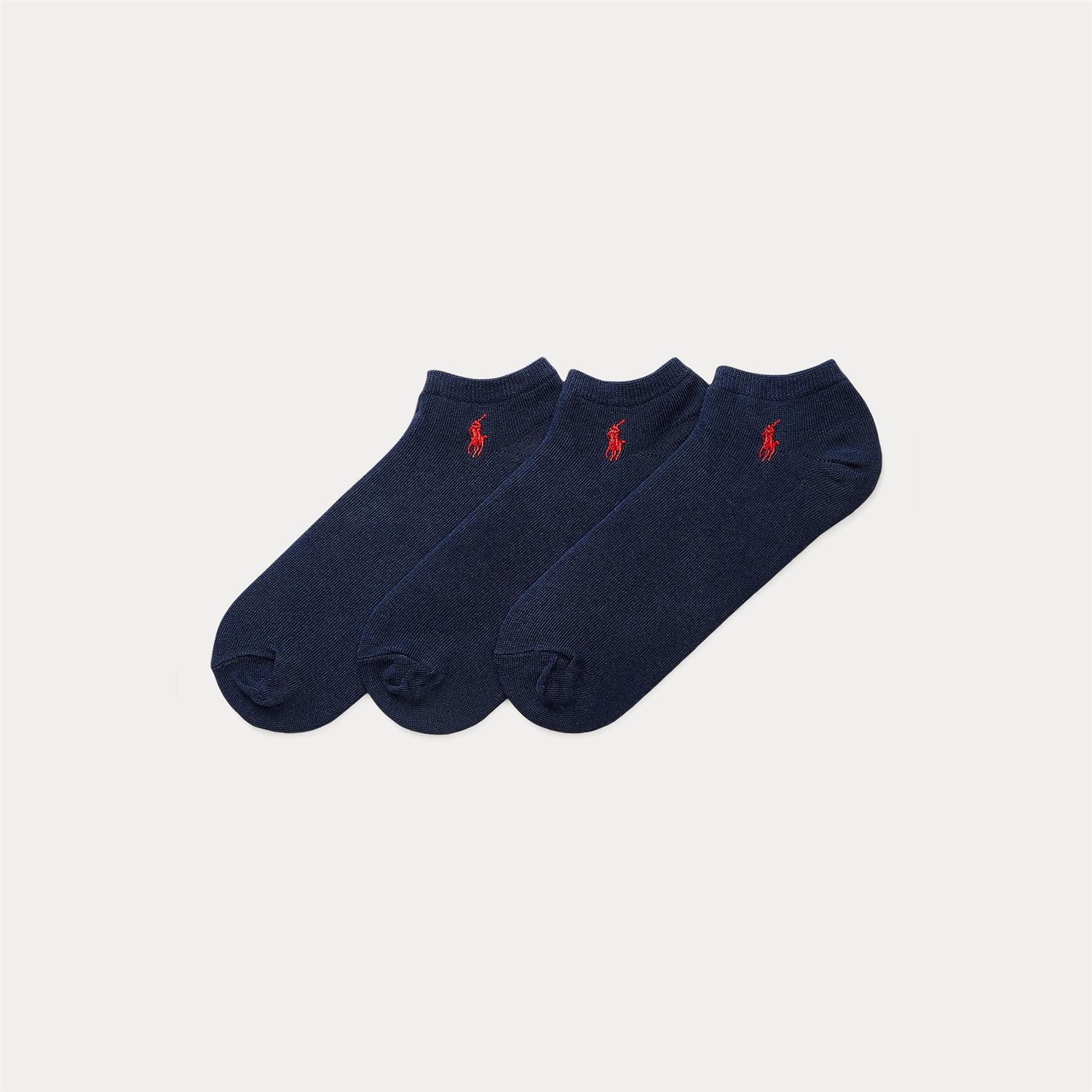 Ghost Ped Pp-Socks-3 Pack i marineblå, sokker fra Polo Ralph Lauren hos Image Mandal