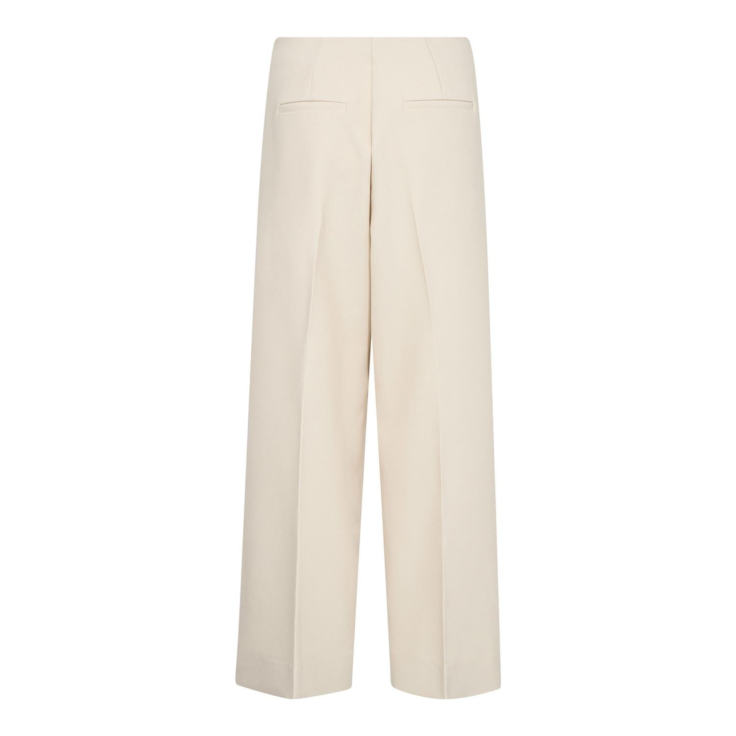 Acilecc Pleat Pant i bone sett fra siden, bukse fra Co'couture hos Image Mandal